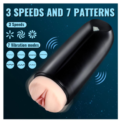 Muški masturbator sa vibracijom Zona Cup SQ MA70074-3